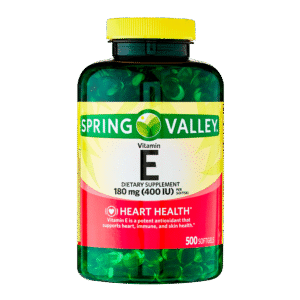 Spring Valley Vitamin E Dietary Supplement, 180 mg, 500 count
