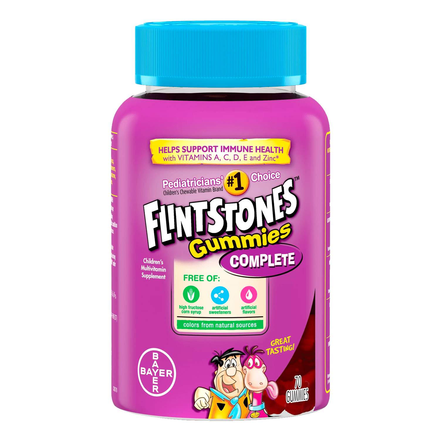 Flintstones Gummies Kids Vitamins, Gummy Multivitamin for Kids, 70 Ct - Image 2